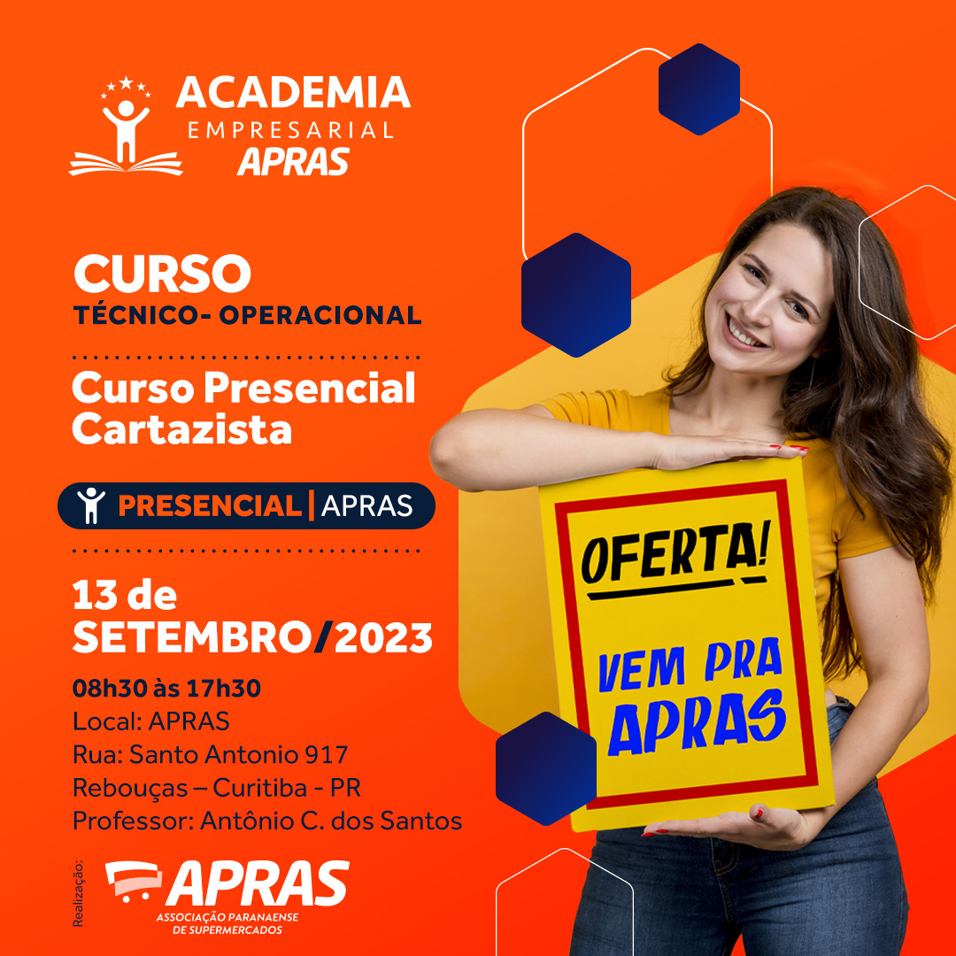 Curso presencial de cartazista