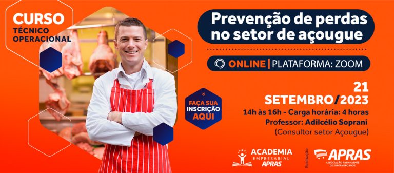 Curso prevenção de perdas no setor de açougue