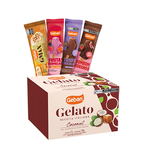 Gebon lança cinco novos sabores de sorvete para o verão | JValério