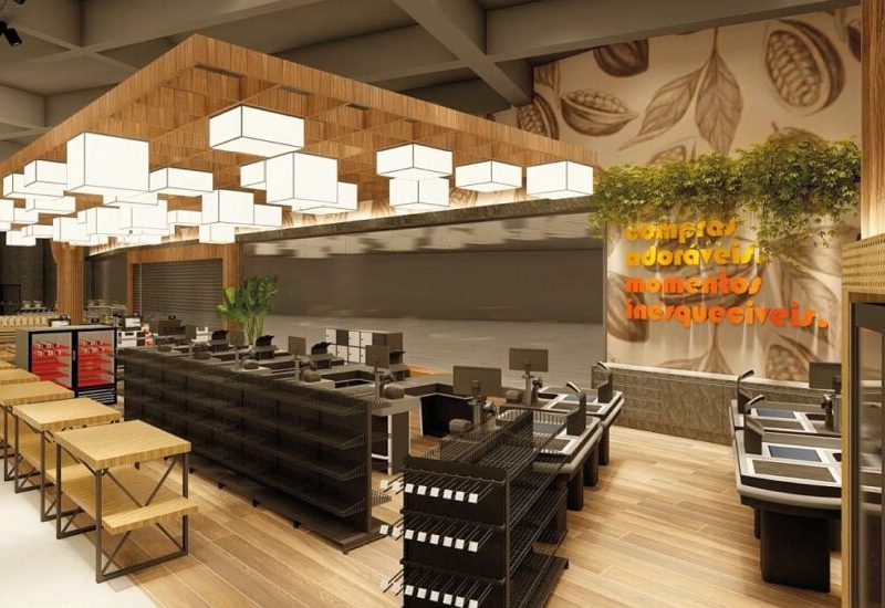 Novo supermercado de Curitiba inaugura 1ª loja dentro de shopping