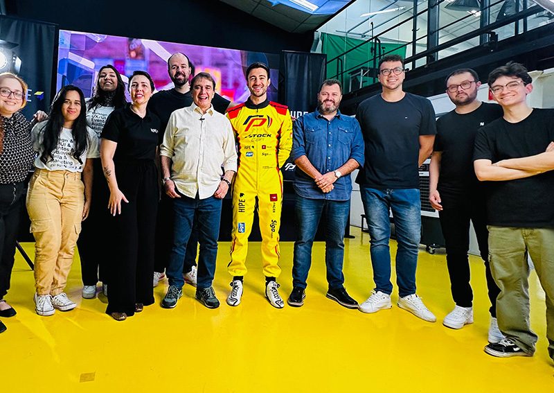 RP Info lança campanha com Reginaldo Leme e patrocínio a Gabriel Casagrande na Stock Car