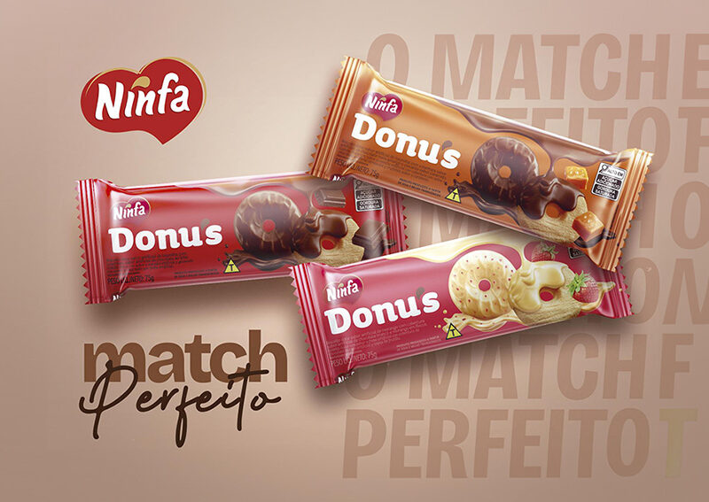 Donu´s: Ninfa investe em biscoitos cobertos com chocolate