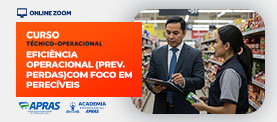 Eficiência operacional (prev. perdas) com foco em perecíveis