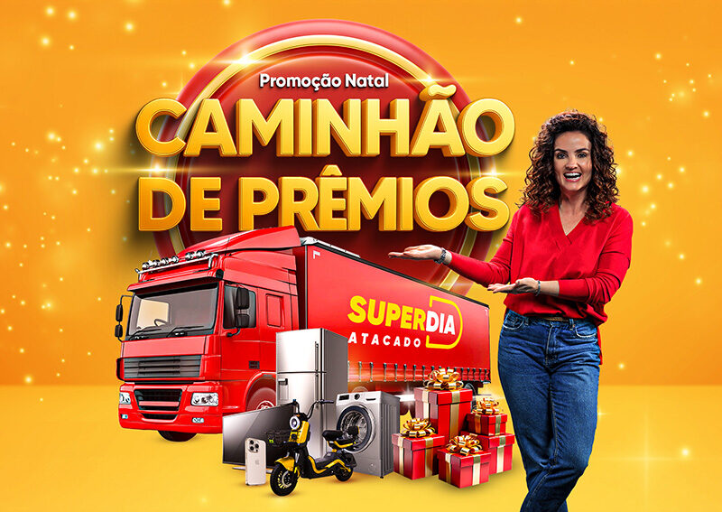 SUPERDIA ATACADO LANÇA PROMOÇÃO DE NATAL COM “CAMINHÃO DE PRÊMIOS”