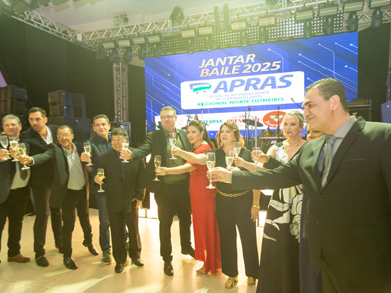APRAS Norte Pioneiro realiza Jantar com Baile para encerrar o ano