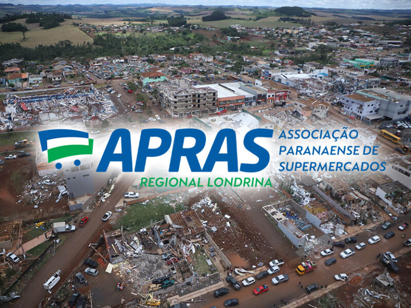 APRAS Regional Londrina mobiliza doações em apoio a Rio Bonito do Iguaçu