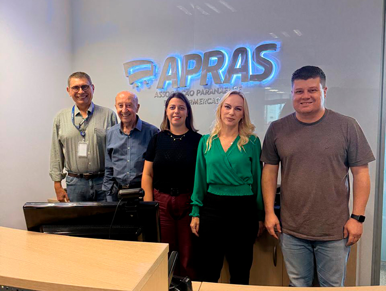 Apras recebe representantes do CORE para alinhar participação na ExpoApras