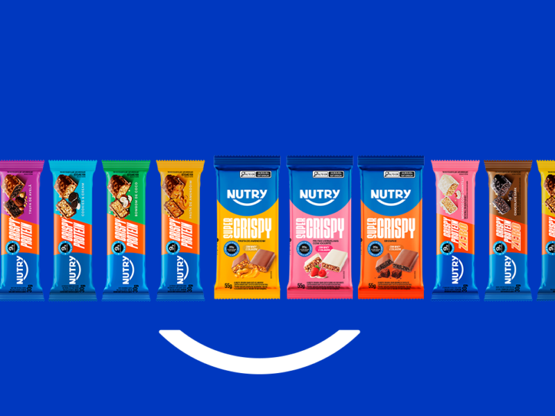Nutry amplia seu portfólio de proteínas e lança novos sabores e produtos da linha Crispy