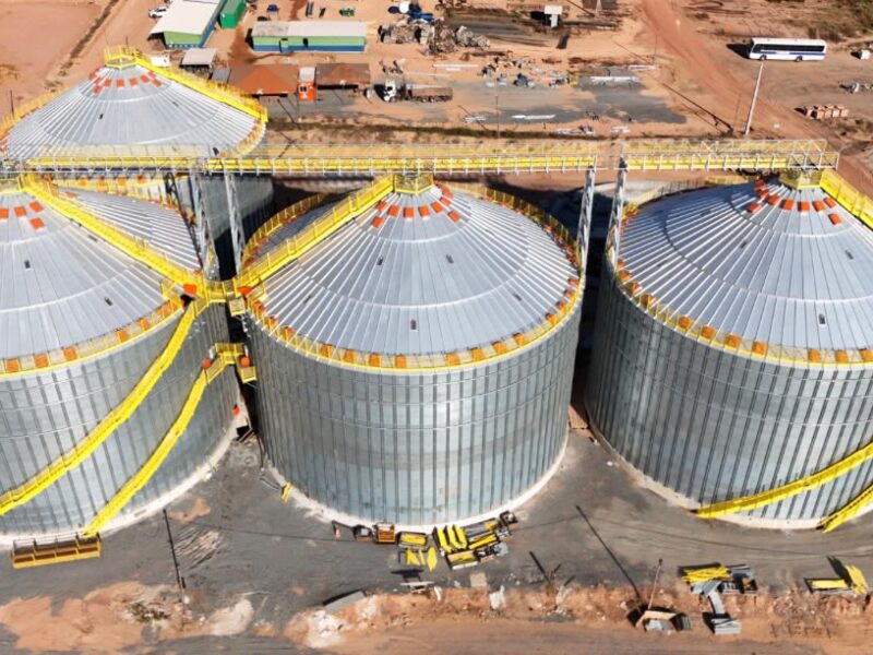 Obras do Entreposto da Castrolanda no Tocantins superam 60% de execução