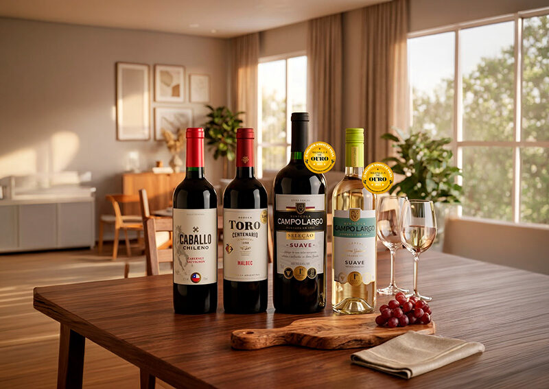 Dia dos Pais impulsiona consumo de vinhos e Zanlorenzi Bebidas aposta em rótulos premiados e vinhos finos para celebrar a data