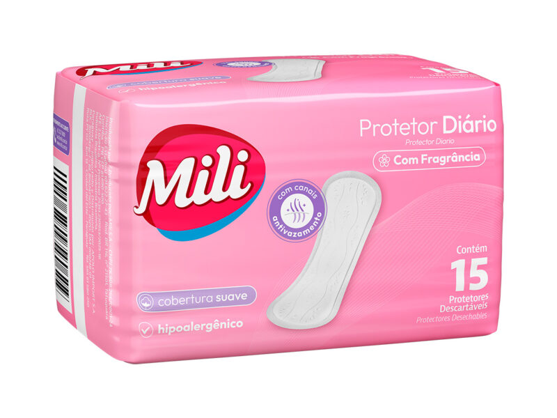 Mili lança Protetor Diário com fragrância