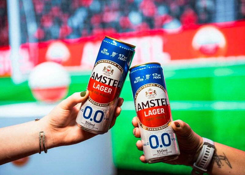 Amstel lança versão 0.0 no Brasil